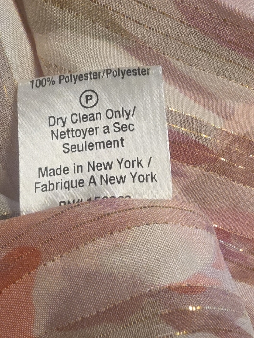 Black Iris Silk Sheer Pink Floral Maxi Dress with Tie Waist Size 2 Fits a S-M - Picture 11 of 13